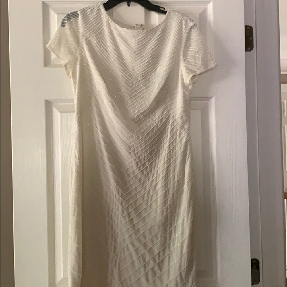 Lauren Ralph Lauren White sparkle dress